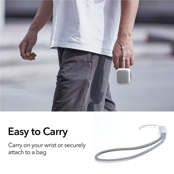ESR AirPods 4 Skal MagSafe Orbit HaloLock Vit