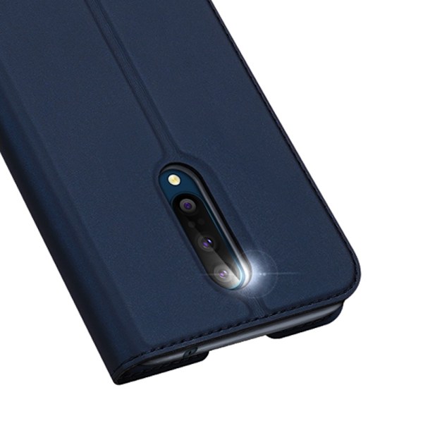OnePlus 8 - DUX DUCIS Plånboksfodral - Mörk Blå Mörkblå