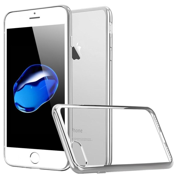 iPhone 7/8/SE (2020/2022) - Färgad TPU - Silver Silver Silver