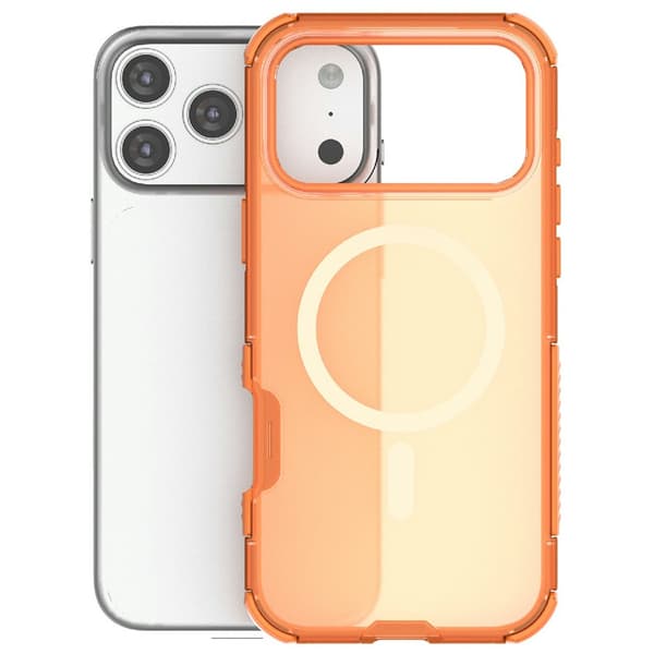 iPhone 17 Pro Max Skal MagSafe Shockproof Hybrid Orange