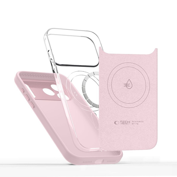 Tech-Protect iPhone 17 Pro Skal MagSafe Uniq Rosa