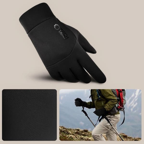 Tech-Protect Handskar Med Touchfunktion Storlek M Svart