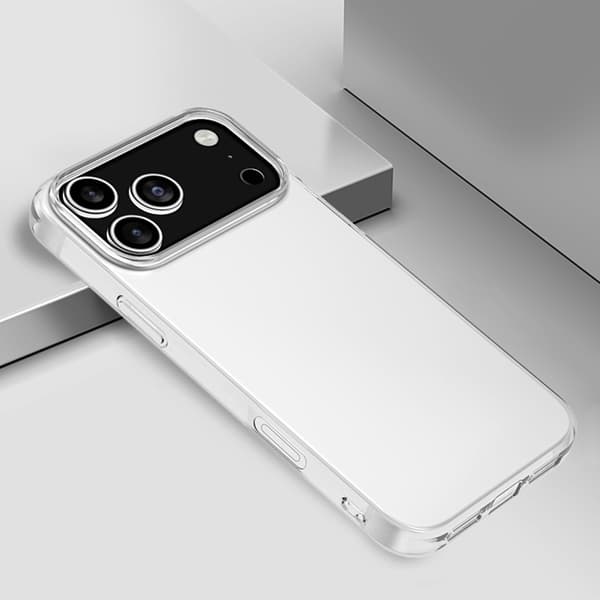 iPhone 17 Pro Max Skal Slim TPU Transparent