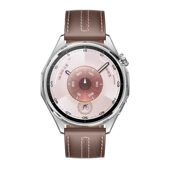 Klockarmband 22 mm Äkta Läder Mörk Brun