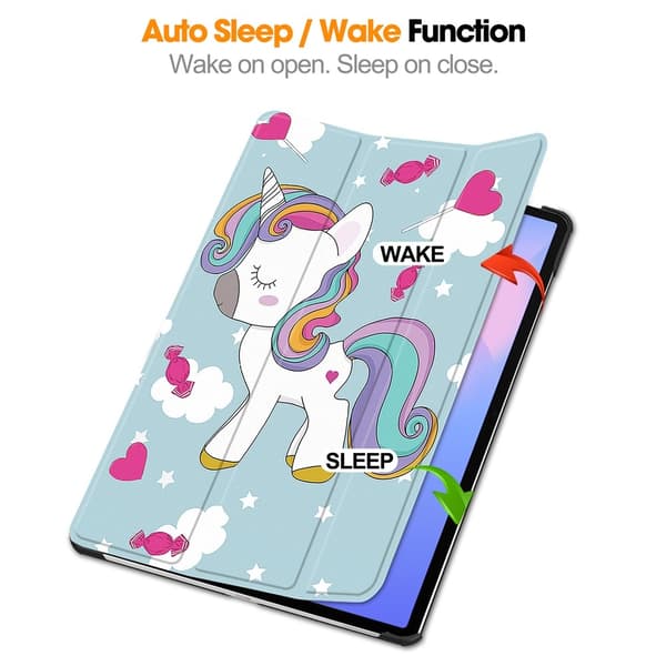 Samsung Galaxy S10 FE Plus Fodral Tri-Fold Enhörning