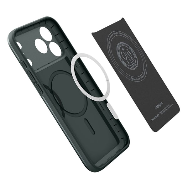Spigen iPhone 17 Pro Skal MagSafe Thin Fit Abyss Green