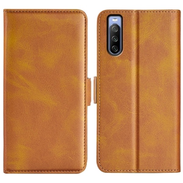 Sony Xperia 10 IV Fodral Magnetisk Stängning Brun