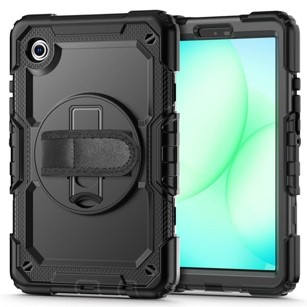 Tech-Protect Samsung Galaxy Tab A11/A9 Skal 360 Solid Svart