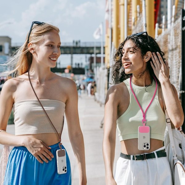 Tech-Protect CrossBody Strap Cosmic Latte