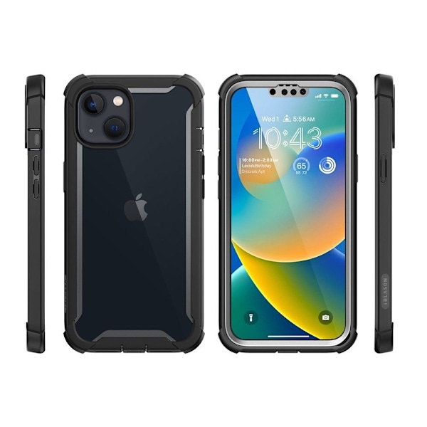 Supcase iPhone 14 / 13 Skal Iblsn Ares Svart