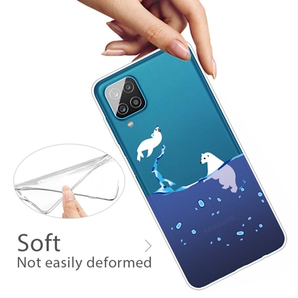 Samsung Galaxy A12 - Skal Med Tryck - Isbjörn Isbjörn Isbjörn