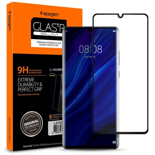 Spigen Huawei P30 Pro Skärmskydd Slim Glas.tR Härdat Glas