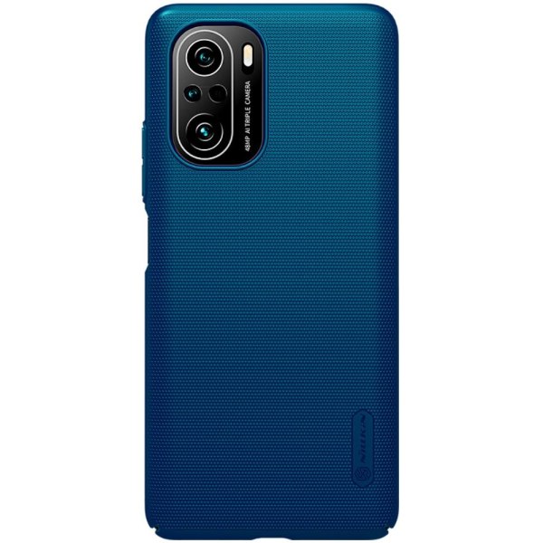 Xiaomi Mi 11i - NILLKIN Shield Frostat Skal - Blå Blå