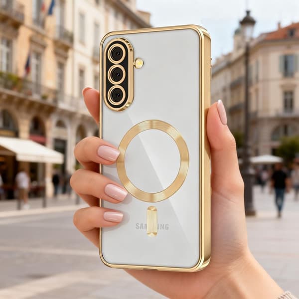 Tech-Protect Galaxy A27 5G Skal MagSafe MagFlex Shiny Gold
