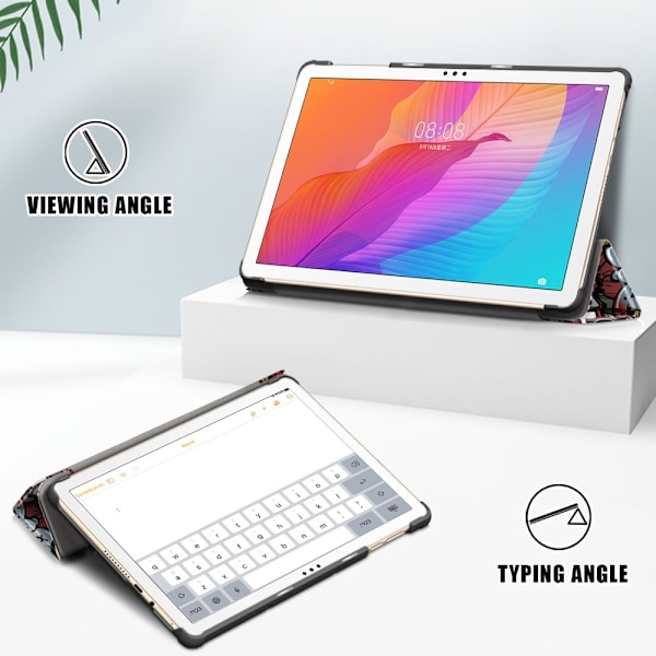 Huawei MatePad T 10 / T 10s - Tri-Fold Fodral - Graffiti