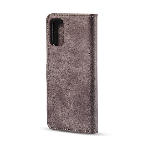 Samsung Galaxy S20 - DG.MING Magnet/Plånboksfodral - Grå Grey Grå