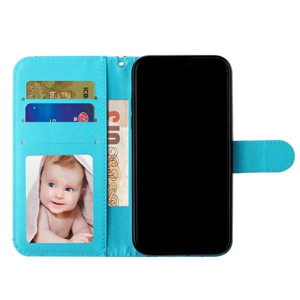Xiaomi Redmi 15C Fodral Med Tryck Grön Marmor