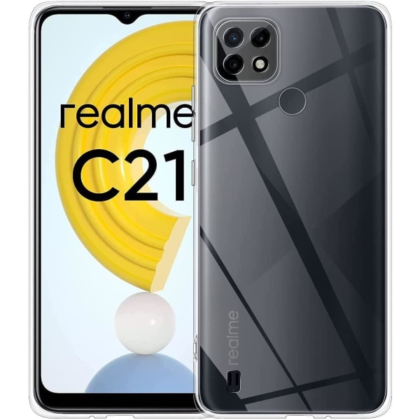 Realme C21 - Transparent TPU Skal