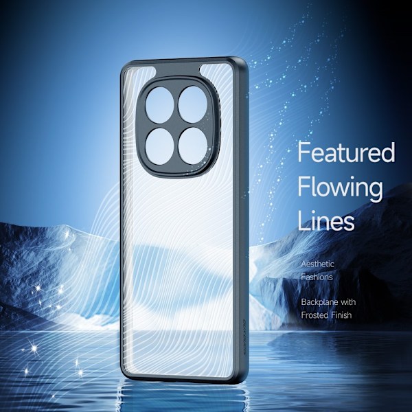 DUX DUCIS Redmi Note 14 Pro 5G Skal Aimo Series Transparent/Svart