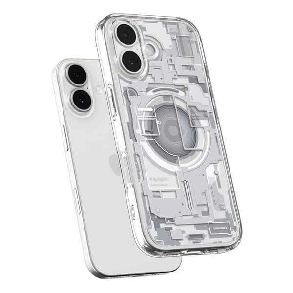 Spigen iPhone 17 Skal MagSafe Ultra Hybrid Zero One Vit