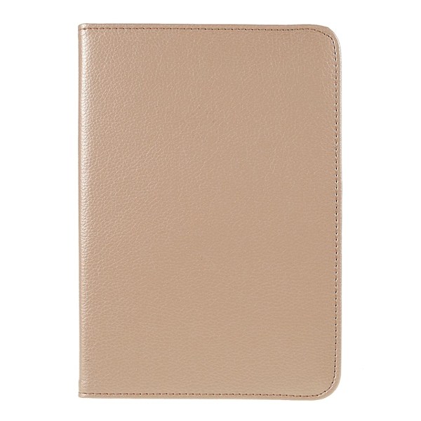 iPad Mini 2024/2021 Fodral 360° Rotation Litchi Guld