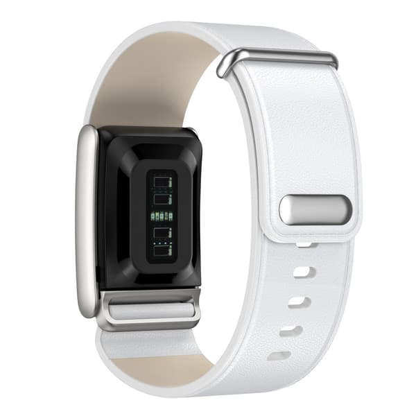 Whoop 5.0 Klockarmband Äkta Läder Vit