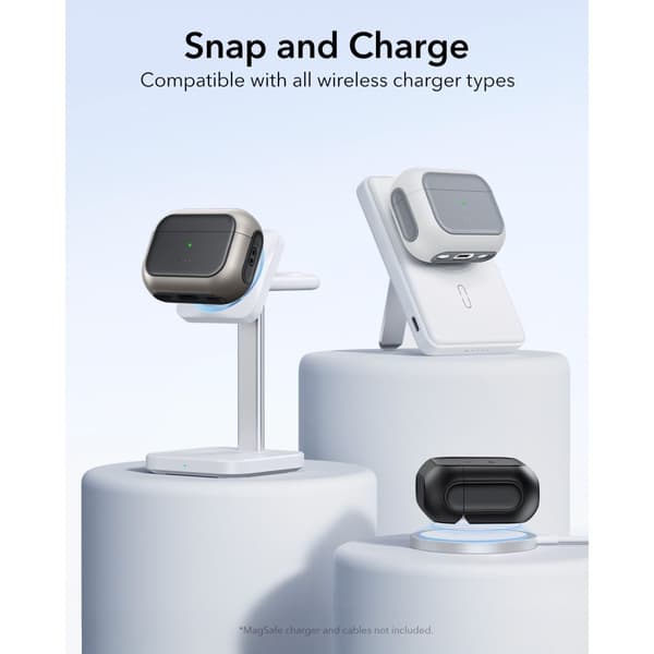 ESR AirPods Pro 3 Skal MagSafe Orbit HaloLock Vit