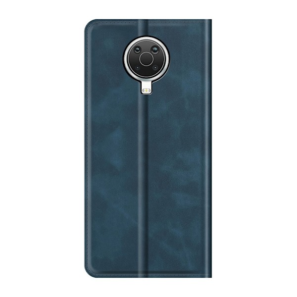 Nokia G10 / G20 Fodral Skin Touch Läder Blå