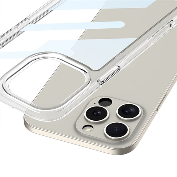 GKK iPhone 16 Pro Skal Shockproof TPU Crystal Clear