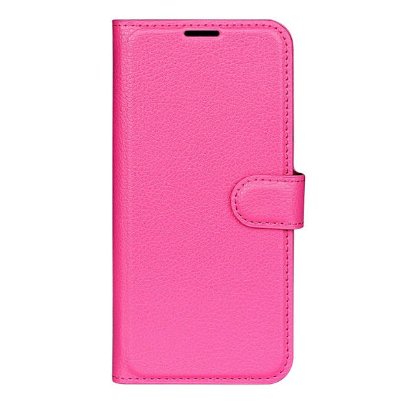 Samsung Galaxy A05s 4G Fodral Litchi Läder Rosa