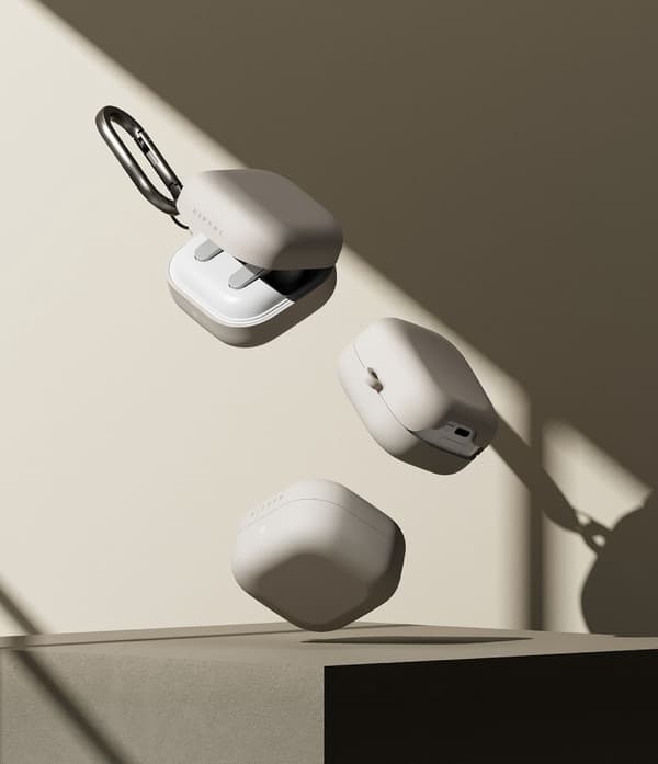 Ringke Galaxy Buds 4 / 4 Pro Skal Silikon Stone