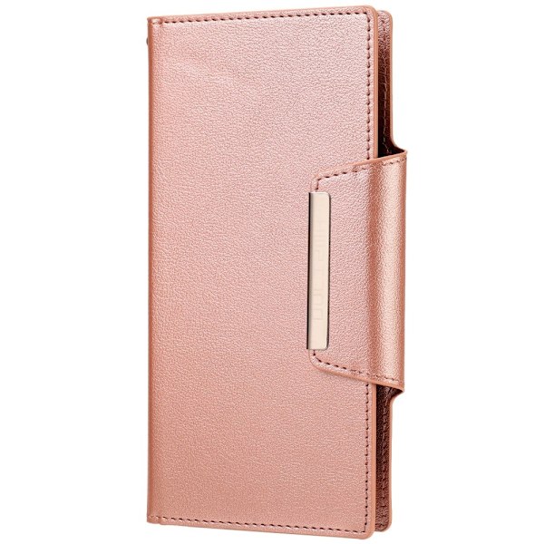 Samsung Galaxy S21 Plus - 2in1 Magnetiskt Plånboksfodral - Roséguld Roséguld Roséguld