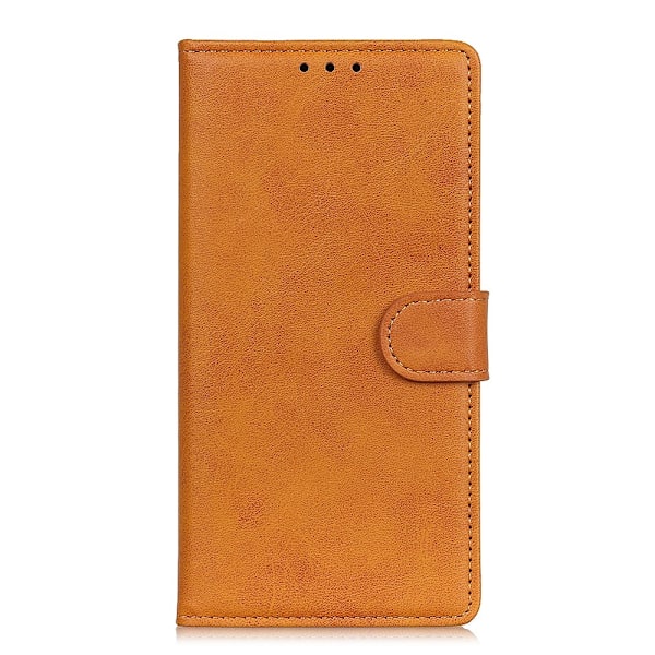 Xiaomi Redmi Note 11 4G Fodral Solid Läder Brun