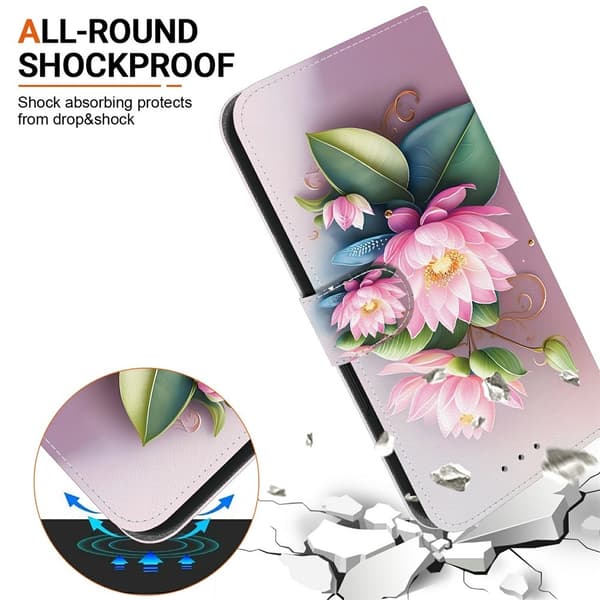 iPhone 17 Pro Fodral Med Tryck Blommor