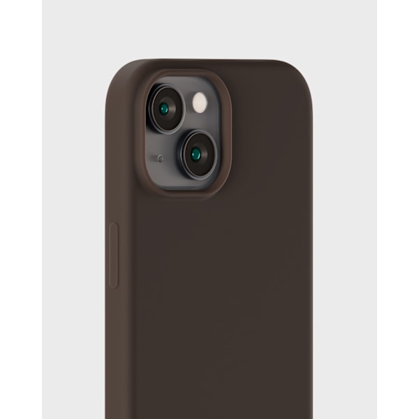 holdit iPhone 14 / 13 Mobilskal Silikon Chocolate