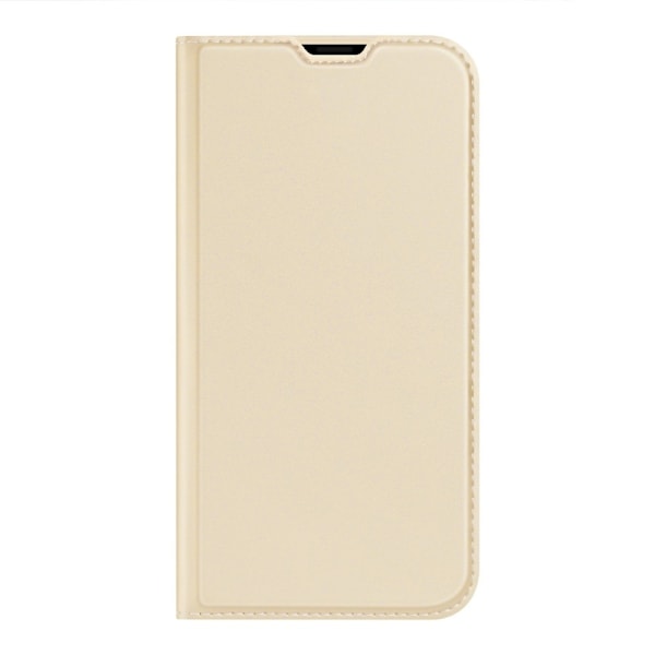 iPhone 13 Mini - DUX DUCIS Skin Pro Läder Fodral - Guld