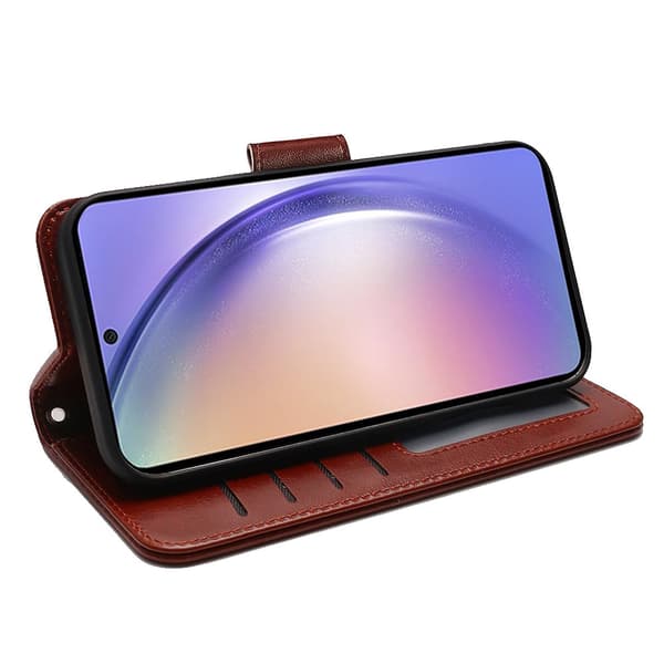 Samsung Galaxy A27 Fodral Läder Brun