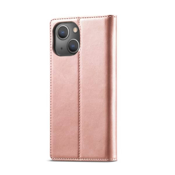 LC.IMEEKE iPhone 14 Plus Fodral Flip Roséguld