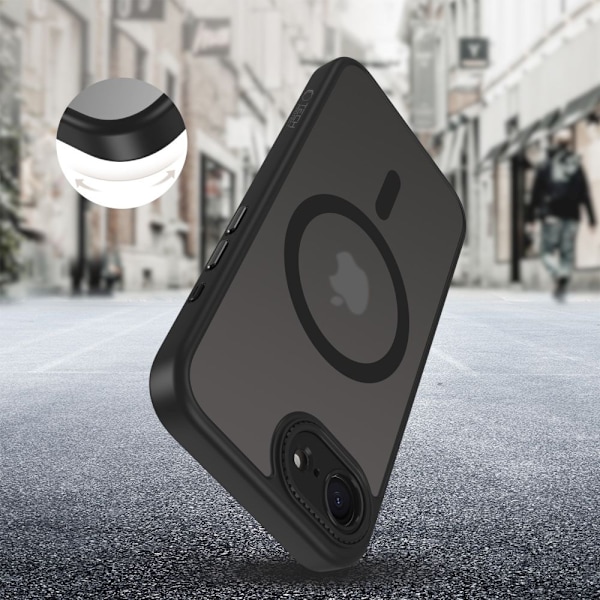 Tech-Protect iPhone 16e Skal MagSafe MagCam Matt Svart