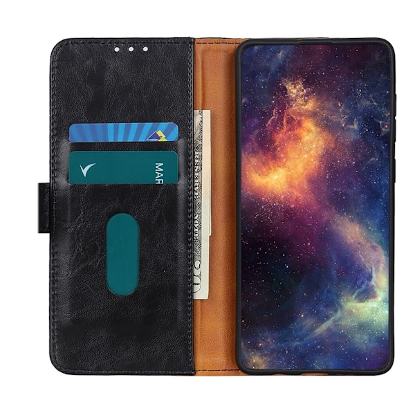 KHAZNEH Samsung Galaxy A04s / A13 5G Fodral Läder Svart