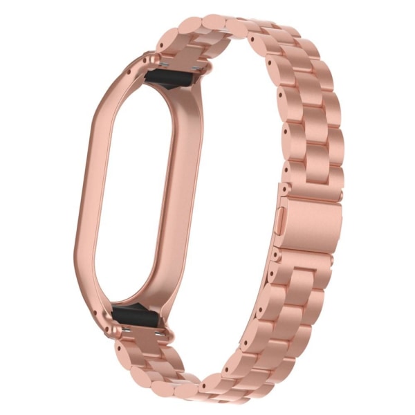 Lyxigt Metallarmband Armband Xiaomi Smart Band 8 Roséguld