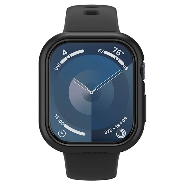 Spigen Apple Watch 10 46 mm Skal Thin Fit Svart