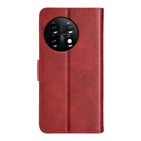 OnePlus 11 5G Fodral Magnetisk Stängning Röd