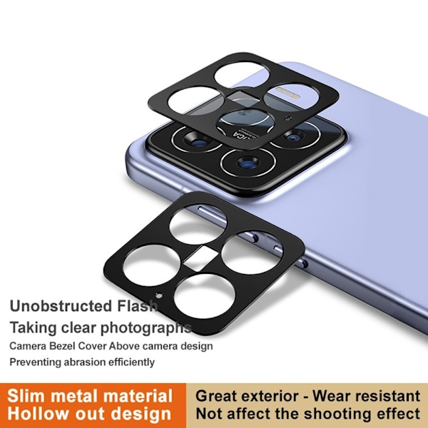IMAK Xiaomi 15 Linsskydd Härdat Glas Svart