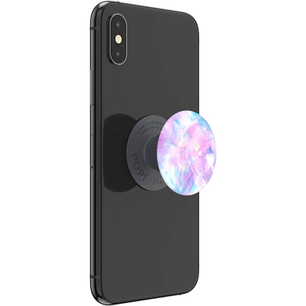 PopSockets Basic Grip Med Ställfunktion Crystal Opal