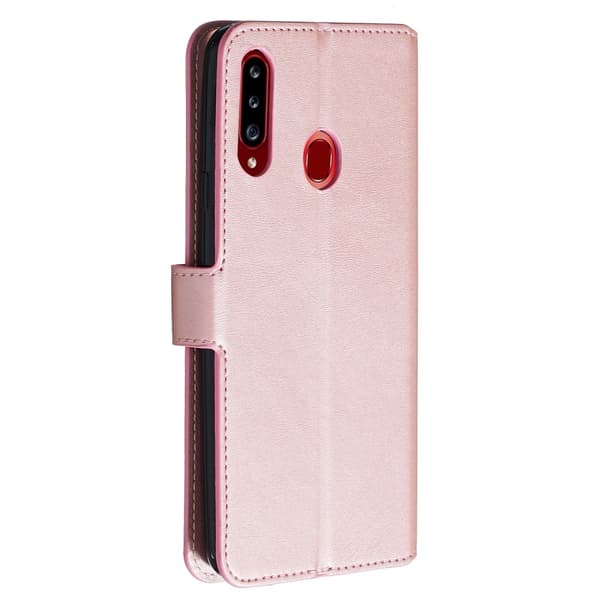 Samsung Galaxy A20s - Plånboksfodral - Roséguld Roséguld Roséguld