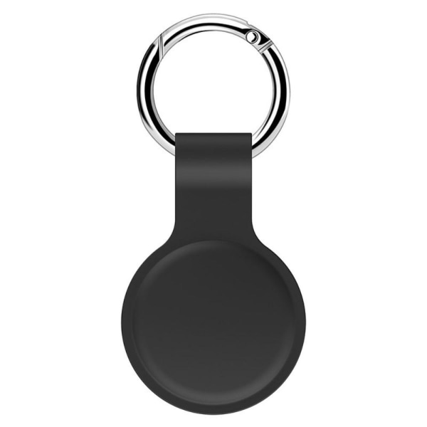 Apple AirTag Hållare Silikon Nyckelring - Mörk Grå DarkGrey Mörk Grå