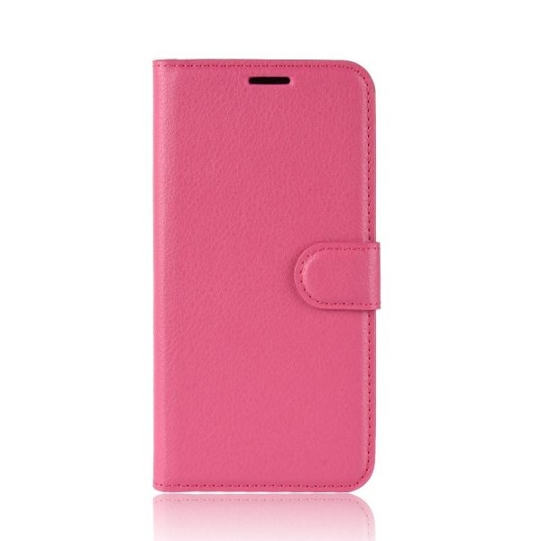 Huawei P40 - Litchi Plånboksfodral - Rosa Pink Rosa