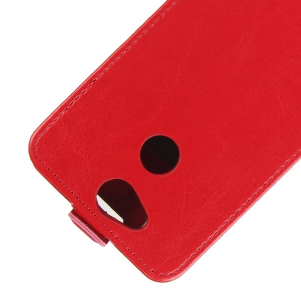 Sony Xperia XA2 - Flip Fodral - Röd Red Röd