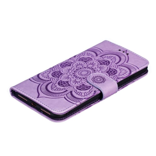 iPhone 7/8 Plus - Mandala Plånboksfodral - Lila Lila